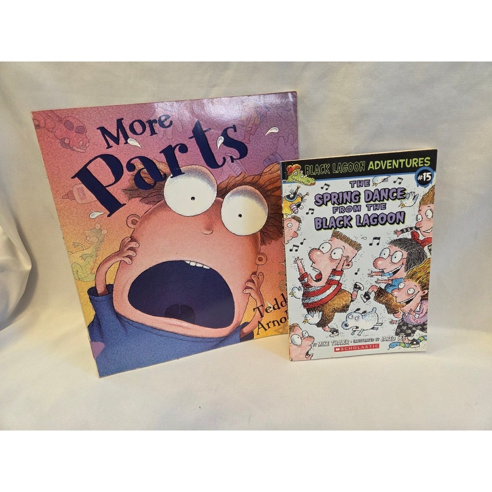 More Parts and The Spring Dance from the Black Lagoon by Mike Thaler #kidlit #co